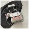 Mochila Minimalista de Estilo Coreano para Mujer 2026 Nueva Moda Bolso de Mano Versátil Mochila de Puntos Bolso Escolar para Estudiantes