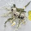 Ventas Directas de Fábrica Puntos de Flores Otoño Seco Arreglo Floral Manuscrito Accesorios Flores Decoración de Boda Flores Hogar Hechas a Mano Flores Falsas