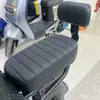 Respaldo del Asiento Trasero del Vehículo Eléctrico Accesorios de Modificación de Cojín Profundo para Asiento Trasero de Bicicleta Respaldo del Asiento Trasero con Soporte Lumbar Engrosado