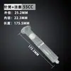 Tubo de Agulha para Pistola de Cola Sem Costura Seringa 30cc 55cc Máquina Dispensadora Adaptador de Tubo de Agulha para Cartucho de Cola Adaptador de Seringa Americano