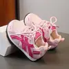 Tênis Esportivo Infantil Leve 6 Anos Sapatos de Malha Solado Macio Tênis Cortez Primavera e Outono Tênis Casual para Meninos Respirável para Meninas