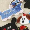 Venta Directa de Fábrica Popular Divertido Cachorro Autoadhesivo Bordado Etiqueta Parche Accesorios Accesorios para Ropa Funda de Teléfono Móvil Parche de Tela