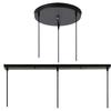 Placa de teto de ferro de três cabeças de madeira retangular 50cm70cm chassi redondo 24cm30cm placa de teto atacado