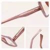Monturas de Gafas de Moda Europeas y Americanas Transfronterizas Tr90 Antiluz Azul Gafas para Miopía con Bisagras de Resorte Patillas Ojo de Gato para Mujer
