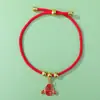 Joyería de Cuerda Multicolor Tejida a Mano en Nuevo Estilo Chino, Diseño Unisex, Moda Nacional de Tendencia, Accesorio de Mano de Estilo Nicho
