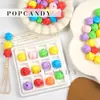 Cuentas Acrílicas Coloridas Espirales Retorcidas DIY Pulsera de Cuentas Hecha a Mano Cadena para Teléfono Móvil Accesorios de Joyería Cuentas Sueltas