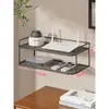 Soporte para Router Almacenamiento para Módem Óptico Decodificador de TV Gabinete con Disipación de Calor Estante de Almacenamiento de Escritorio Enchufe Soporte para Control Remoto