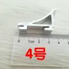 Hebilla de Refrigerador Acero Inoxidable Gabinete de Bebidas Hebilla de Estante Congelador Gancho de Congelador Hebilla de Soporte de Congelador Clip Soporte Gancho Accesorios