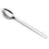 Talheres de Aço Inoxidável 304 Estilo Coreano Cabo Quadrado Faca e Garfo para Bife Colher Talheres para Hotel Comida Ocidental Garfo para Frutas Colher de Café