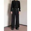Calça Social Kendo Nápoles Masculina Marca Moderna Caimento Elegante Perna Larga Cleanfit Reta Comprimento Total
