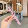 2025 Nuevo Pasador de Flor de Cerezo para Niña Linda Pinza para Flequillo Lateral Accesorios para Cabello Roto Infantil Dulce Adorno para la Cabeza