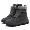 Nuevos zapatos de pareja 2021 botas de nieve de caña alta con forro polar, botas de algodón gruesas y cálidas, cómodos zapatos de algodón de caña alta para madre talla grande