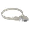 Cable de puerto serie de cobre db9rs232 de 9 pines macho/macho a hembra/hembra, conexión directa cruzada, cable de datos para impresora de grabado COM
