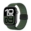 Nueva Correa Apple Watch Aplicable del Fabricante Applewatch7/8/9 Nylon Elástico Hebilla Magnética Correa de Reloj Iwatchs10