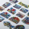 Imanes Magnéticos Personalizados para Refrigerador con Papel de Aluminio, Imanes Magnéticos Suaves 3D para Refrigerador, Imanes Creativos para Refrigerador con Logo Personalizado, Pegatinas Magnéticas