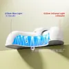 Lámpara de Manicura Popular Transfronteriza de Secado Rápido con Forma de Media Luna Anti-Oscurecimiento de Manos Fuente de Luz Dual Fototerapia Sensor de Uñas Lámpara Telescópica en Forma de U