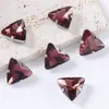 Garra de Triángulo Diamante Cristal Vidrio Cosido a Mano Diamante DIY Ropa Vestido de Novia Zapatos Bolsa Accesorios para el Cabello Accesorios Pegajoso y Cosible