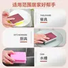 Esponja Colorida en Forma de I para Limpieza de Cocina, Estropajo para Ollas, Bloque de Esponja para Lavar Platos, Paño de Cocina para el Hogar, Toallita Mágica