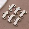 Acero Inoxidable Transfronterizo Forma de Uno Borla Porosa Colgante Pequeño Conector DIY Aretes Collar Accesorios para Joyería Material