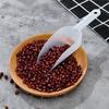 Pala de hielo de boca redonda de plástico, pala grande y gruesa para harina, pala para arroz doméstico, pala para nueces, pala de plástico para alimentos, pala para cavar frijoles
