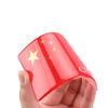 Adesivos Refletivos para Carro Bandeira Vermelha Cinco Estrelas Bandeira Nacional Logo da Bandeira Nacional no Corpo do Carro Adesivos Estéreo 3D para Carro Adesivos Decorativos Chineses para Cobrir Arranhões