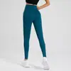 Pantalones de yoga ajustados de alta resistencia, cintura alta, que contraen el abdomen, levantan las caderas, pantalones deportivos de alta elasticidad, secado rápido, pantalones de fitness con rosca