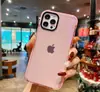 Adecuado para iPhone 17 Pro Max Color Fluorescente TPU Funda para Teléfono Móvil 14 Apple 16 Dos Tonos 3 Anti-Caída Tira de Color Funda Suave 11