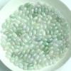 Jadeíta Natural Jade Birmano Tipo Hielo Ceroso Cuentas Lulus Cuentas Arroz Cuentas Arroz Blancas Hielo Hielo Materiales para Manualidades Venta al por Mayor