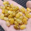 Xinjiang Hotan Hilo de Oro Cuentas de Maíz Jade Cuentas Sueltas Amarillo Tierra Ovalado Passepartout Pulsera Collar Accesorios de Joyería Cuentas