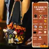 Decoração de Halloween Infantil Feita à Mão Saco de Materiais DIY Atividade Temática para Festa de Jardim de Infância Barra Adereços Lanterna de Abóbora