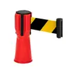 Conector de Cono de Carretera de Plástico ABS de 2,3 m 5 m Color Rojo Blanco Amarillo Negro Correa Retráctil Extensible Conector de Cono de Carretera