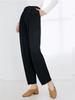 Pantalones Plisados Miyake para Mujer Nuevos Leggings de Cintura Elástica Pantalones Harlan de Alta Elasticidad para Combinar con Todo Pantalones Casuales