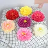 Simulado No. 9 Flores de Peonía con Estambres, Fondo de Boda, Pared de Flores, Arreglo Floral para Guía de Camino, Suministro Transfronterizo de Flores de Peonía de Seda
