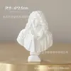 Mini adornos estudiante de arte boceto resina imitación yeso artesanías joyería de escritorio tridimensional decoración de trompeta al por mayor