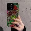 Capa para Celular Samsung A31-5G para Comércio Exterior A53 Nicho Simples Colorida Rosto Sorridente A32 Capa Protetora para Mulheres A13