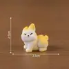 Muñeca Corgi linda y regordeta, perfecta para decoraciones DIY de casas de muñecas, accesorios de caja sorpresa y adornos para paisajes en miniatura