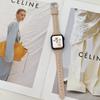 Adecuado para Iwatch11 Generación Applewatch98765 Correa de Reloj S10 Cintura Pequeña Pulsera Apple Watch Se Simple