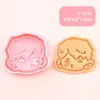 Molde para Galletas 3D Serie Contrato Intrépido, Simulador de Estampado de Galletas DIY, un Artículo Esencial para el Hogar