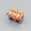 Base USB 10.0 de alta corriente 3A, placa de pines fijos de 6.3 mm de alto, sin borde recto, pegamento naranja, carga rápida, interfaz USB