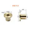 Tuerca Trapezoidal de Cobre Antihilo con Brida Redonda de Acero para Varilla Trapezoidal Tr8 16 20 24 25 30 36 40