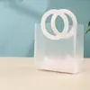 Bolsa de Presente Transparente de PVC de Alta Qualidade, Bolsa Tote para Cosméticos, Bolsa Embalagem para Lembrancinhas de Casamento em Plástico, Bolsa de Presente de Aniversário