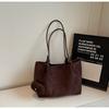 Bolso Tote Retro Popular de Gran Capacidad para Mujer a Principios de Otoño, Nuevo Bolso de Hombro/Axila Diario Simple y Elegante, de Moda
