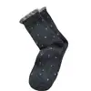 Calcetines Lindos de Encaje con Puntos para Mujer Calcetines de Algodón Puro de Media Pantorrilla Estilo Academia Japonesa Versátiles Calcetines de Algodón Calcetines Largos de Otoño e Invierno