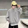 Ropa para niños, sudadera para niños, nueva colección de otoño 2026, top de manga larga para niños mayores, capa base elegante y moderna