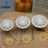 Utensilios para Hornear Fondant DIY 3 Piezas Molde Grande de Galleta de Margarita Molde de Repujado 3D Molde para Pastel de Fondant Venta al por Mayor