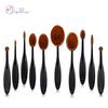 Set de Maquillaje Tipo Cepillo de Dientes de 10 Piezas Brocha para Rubor Herramienta de Maquillaje Multifuncional Sombra de Ojos