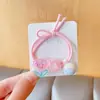 Elástico de Cabelo Kuromi Infantil Prendedor de Cabelo para Bebê Trançado Faixa de Cabeça para Menina Alta Elasticidade e Durável Prendedor de Cabelo para Menina