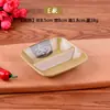 Plato para Salsa de Melamina, Plato para Vinagre, Plato para Salsa de Soja, Plato Sabor Imitación Porcelana, Plato de Plástico para Condimentos, Plato para Salsa para Mojar, Plato para Pepinillos, Plato para Cacahuates, Plato Ruyi
