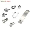 Conector de fijación mecánico acero inoxidable procesamiento de herrajes metalurgia de polvos moldeo por inyección producto de diente de hierro herraje