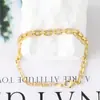 Distrito Lu Joias AliExpress Novo Pulseira Banhada a Cobre Personalizada Retrô Diamante Geométrico Romana Pulseira Pulseira